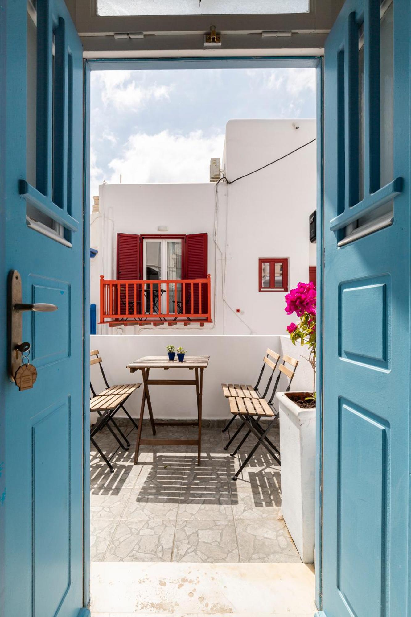 Elenitas Studio In Mykonos Town Exteriör bild